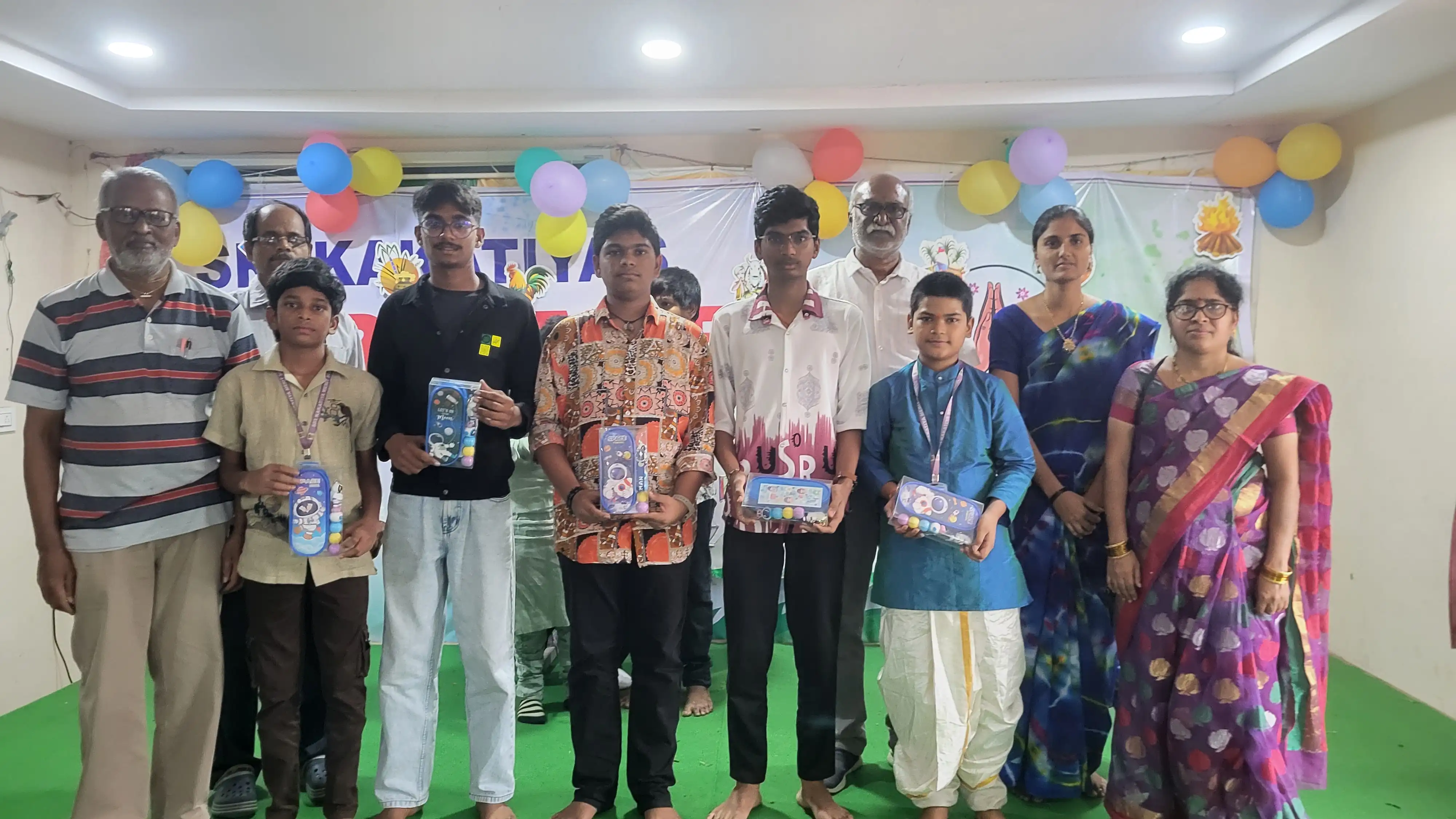NAAT award cheque